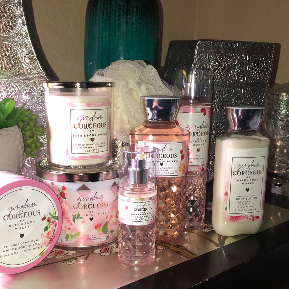 Bath and bodyworks Gingham Gorgeous Gift set